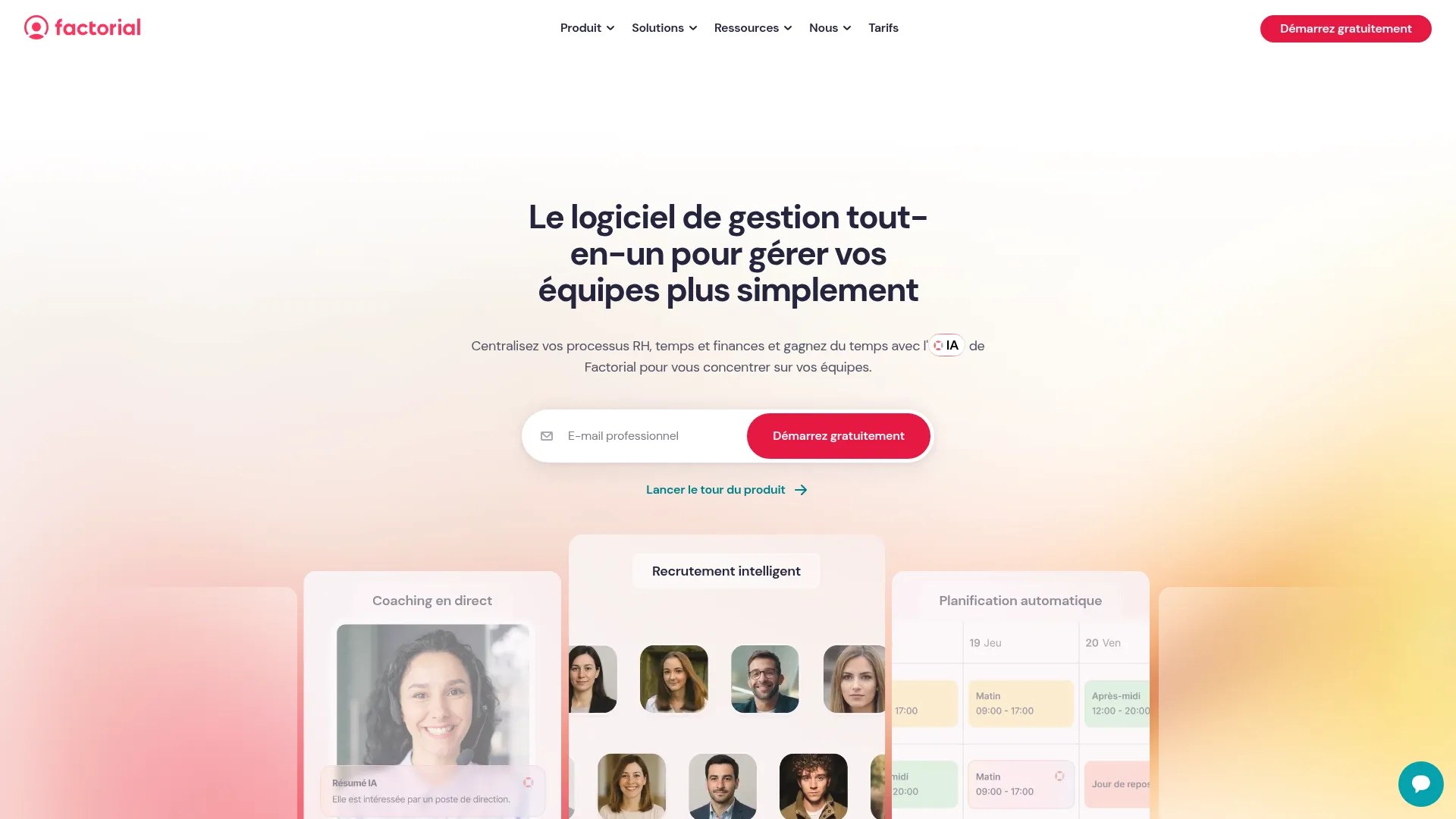 Interface Factorial