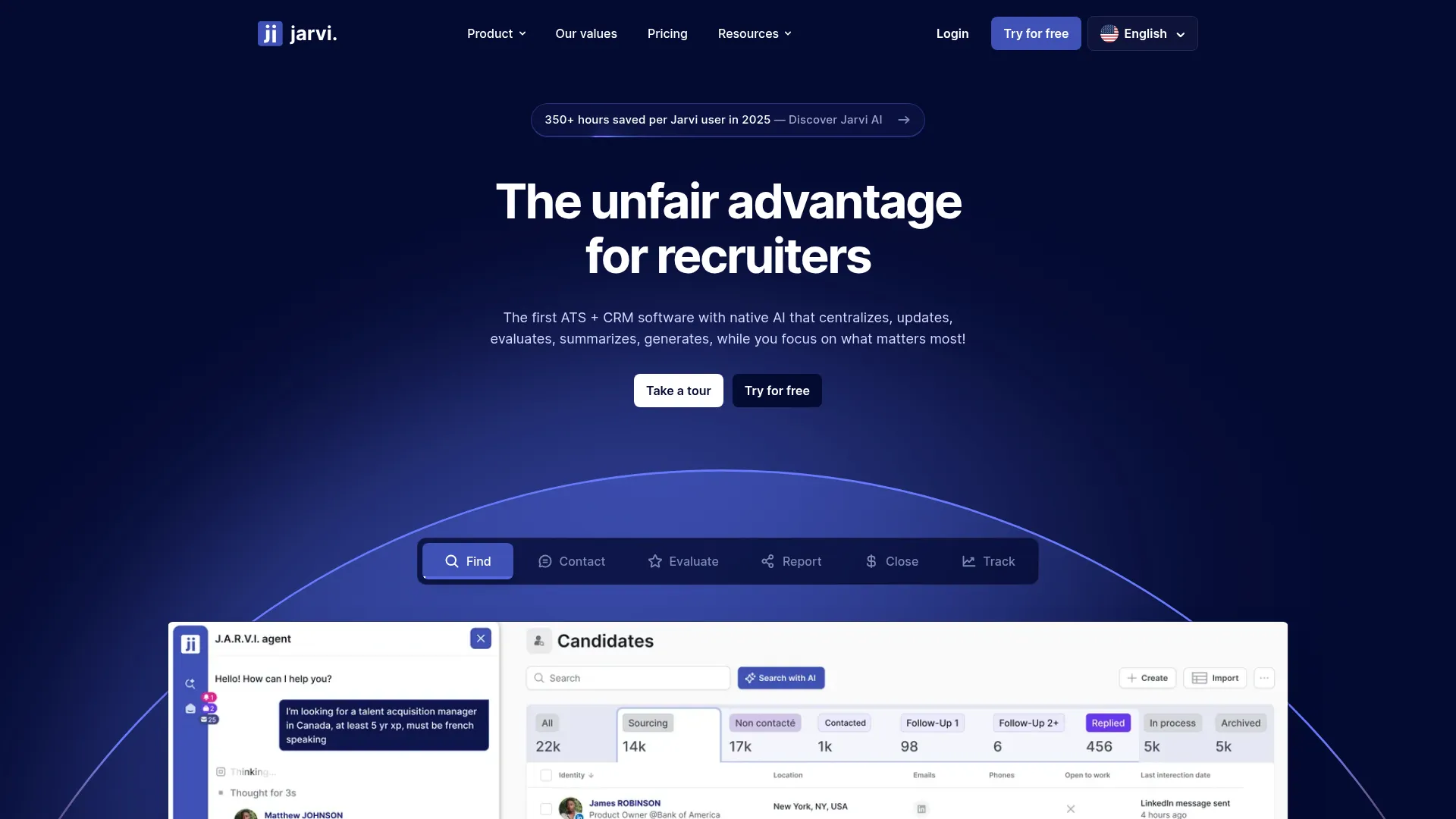 Interface Jarvi