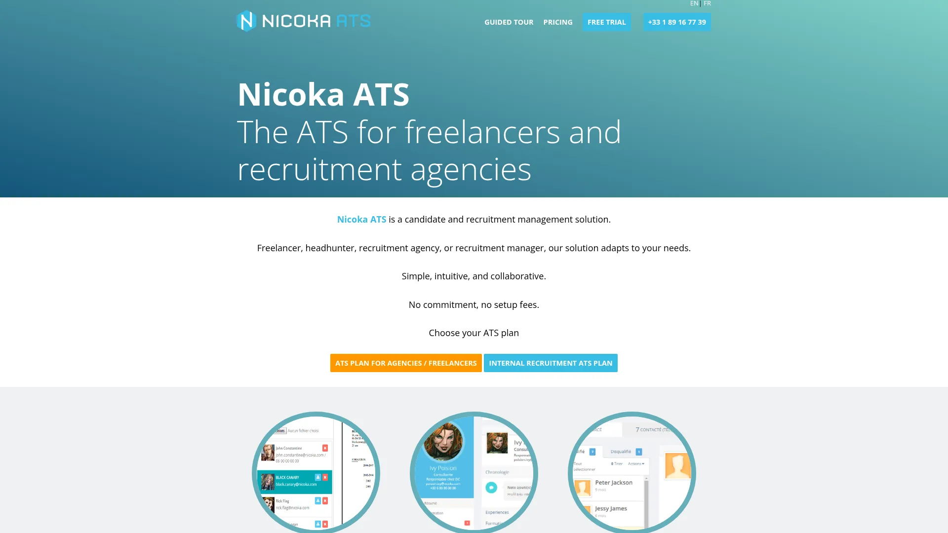 Interface Nicoka
